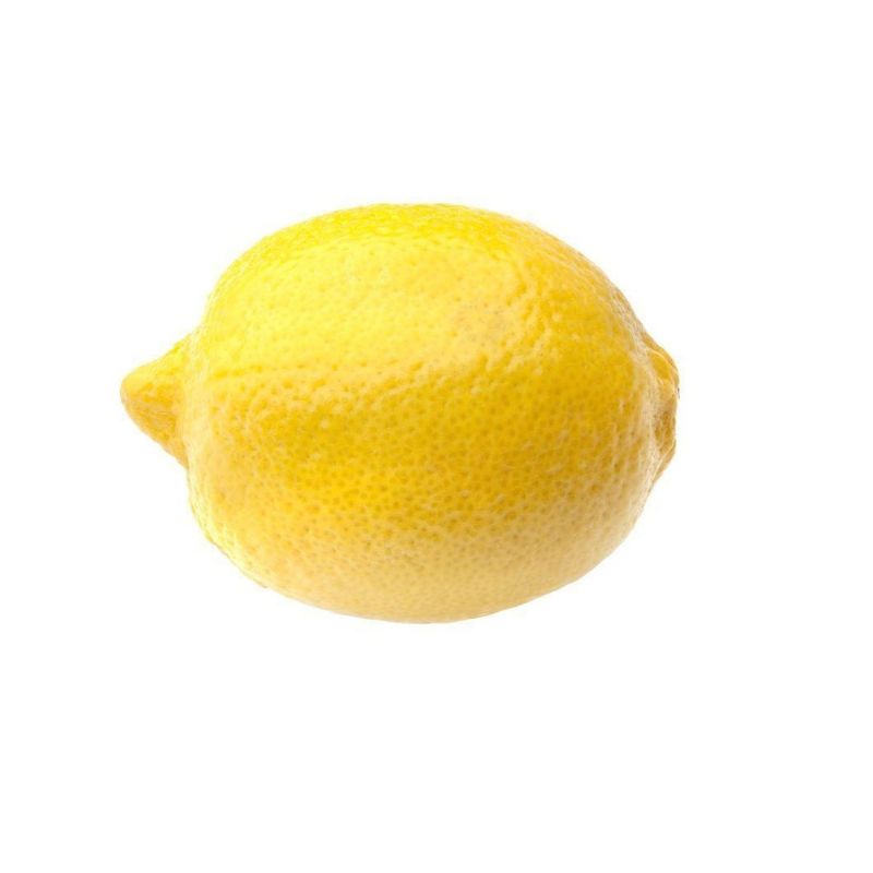 Citron jaune entier frais sur fond clair